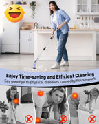 Electric Spin Scrubber for Cleaning Bathroom, Shower Scrubber Cordless Cleaning Brush with IPX7 Waterproof & 2 Speed, 3 Brush Heads, Bathroom Cleaning Supplies for Shower Tub Tile Toilet Grey