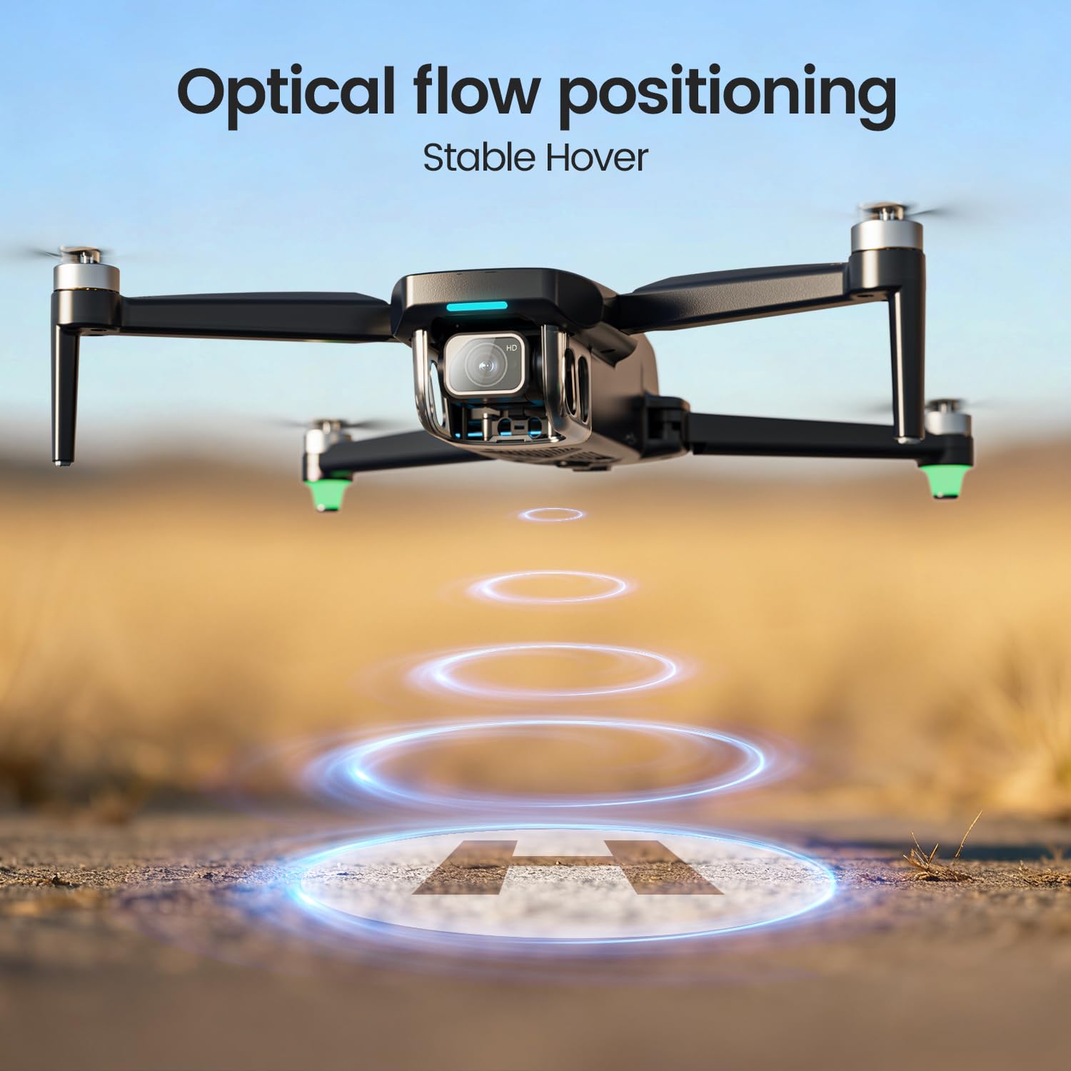 Holy Stone HS175D GPS Drone with 4K Camera for Adults, Under 249g, Foldable RC Quadcopter with Auto Return, 46 Mins Long Flight, Follow Me, Brushless Motor, Circle Fly, Waypoint Fly, Altitude Hold
